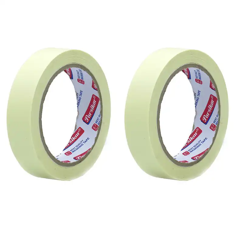 چسب کاغذی پارسیکار مدل JM3024 عرض 2.4 سانتی متر بسته 2 عددی