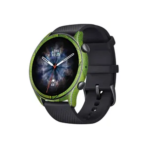 برچسب ماهوت طرح Leaf_Texture مناسب برای ساعت هوشمند شیائومی Amazfit GTR 3 Pro