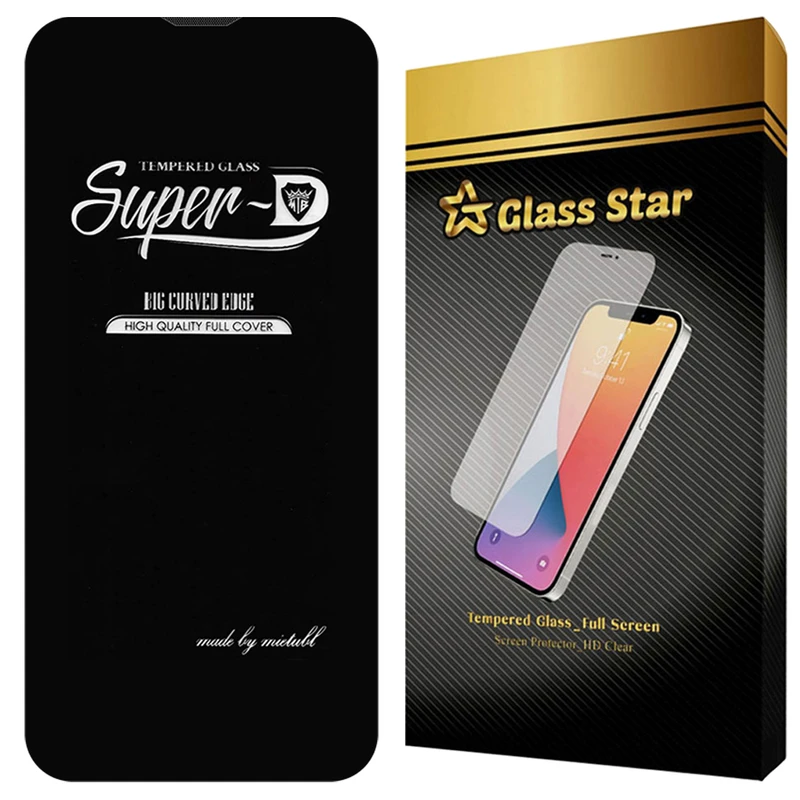 محافظ صفحه نمایش شیشه ای گلس استار مدل SUPRDG مناسب برای گوشی موبایل اپل iPhone 13 Pro Max