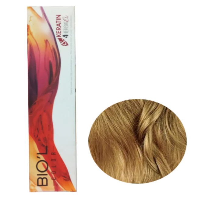 رنگ مو بیول شماره 6.39 حجم 100 میلی لیتر رنگ بلوند بیسکویتی تیره