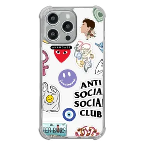 AKAM AMCWTA15PROMAX-GOOD VIBES10 Cover For Apple iPhone 15 Pro Max