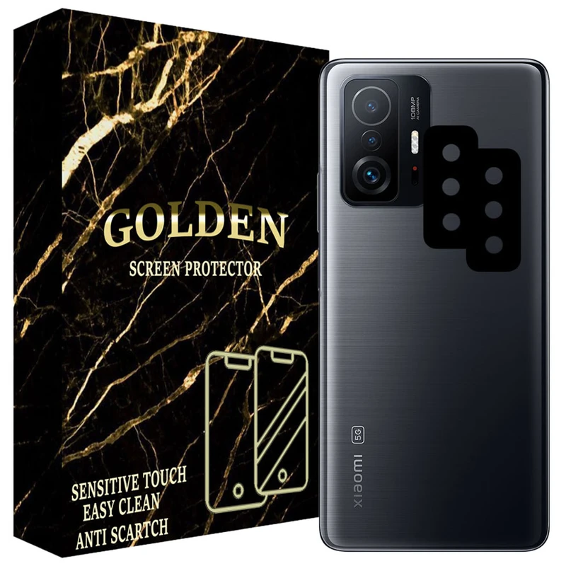 محافظ لنز دوربین گلدن مدل GL-02 مناسب برای گوشی موبایل شیائومی Mi 11T 5G بسته دو عددی