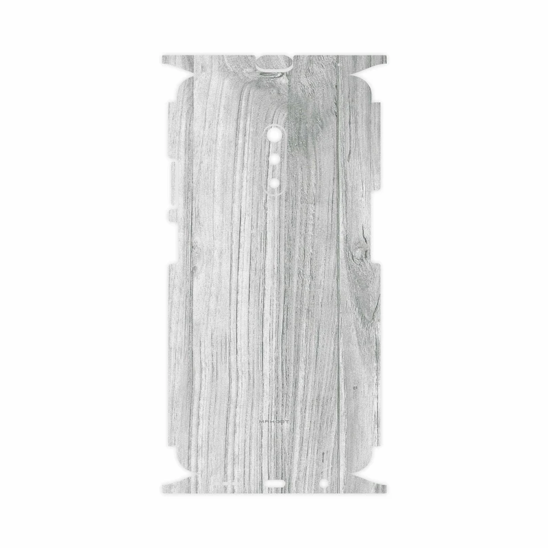 برچسب پوششی ماهوت مدل White Wood-FullSkin مناسب برای گوشی موبایل اپو Realme X