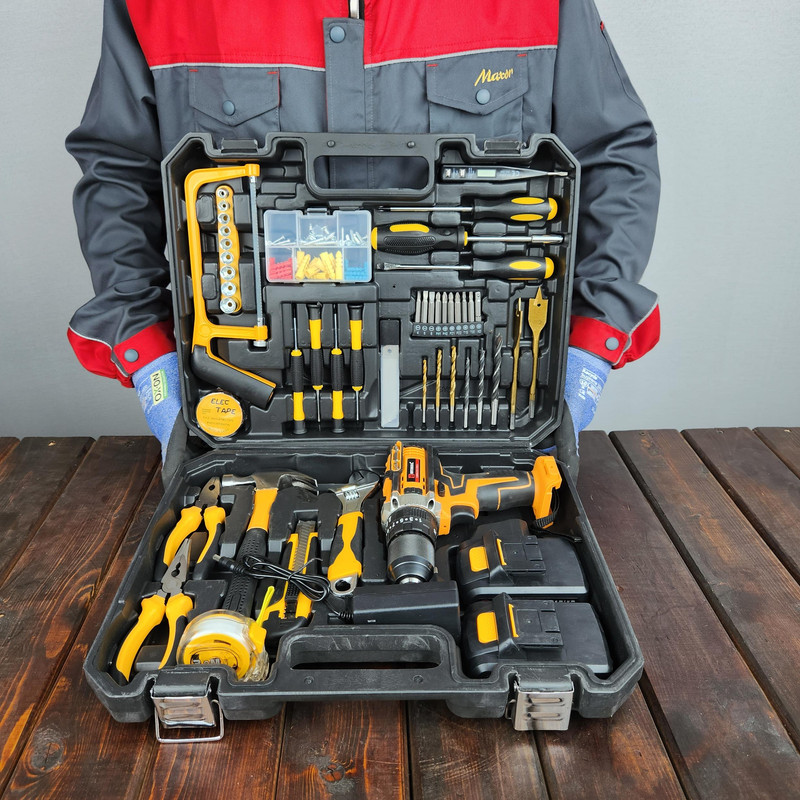 مجموعه 100 عددی دریل شارژی چکشی اینتیمکث کد 98v