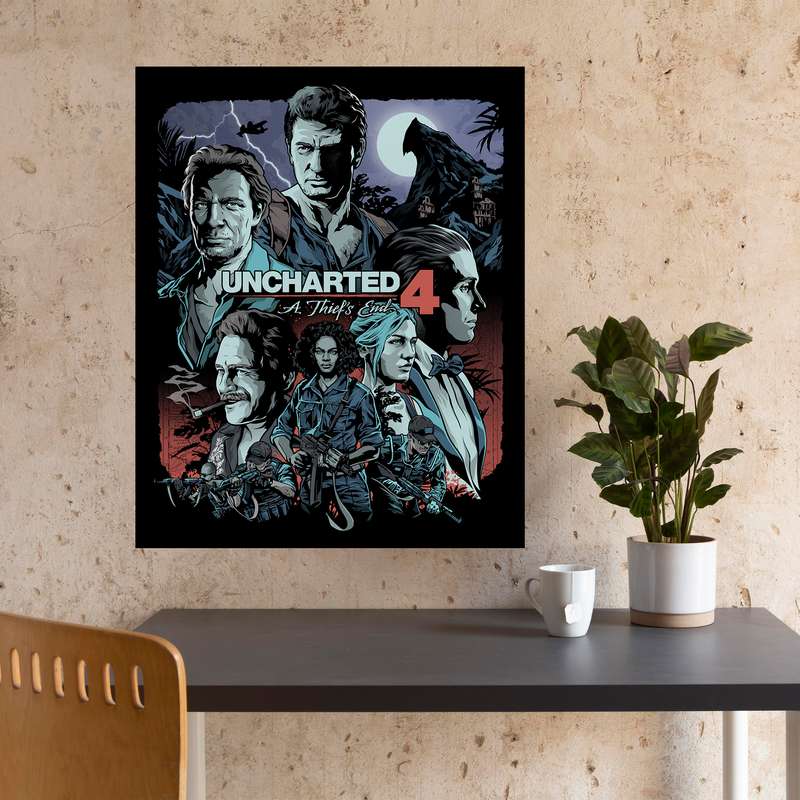 تابلو شاسی مدل گیمینگ آنچارتد 4 uncharted کد 1270 تابلو شاسی مدل گیمینگ آنچارتد 4 uncharted کد 1270