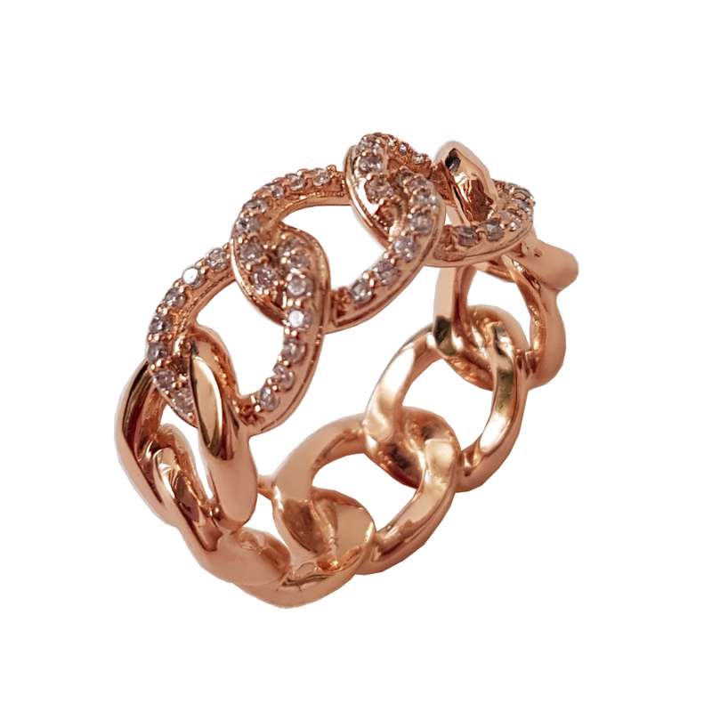 انگشتر زنانه ژوپینگ مدل نگین دار 2312