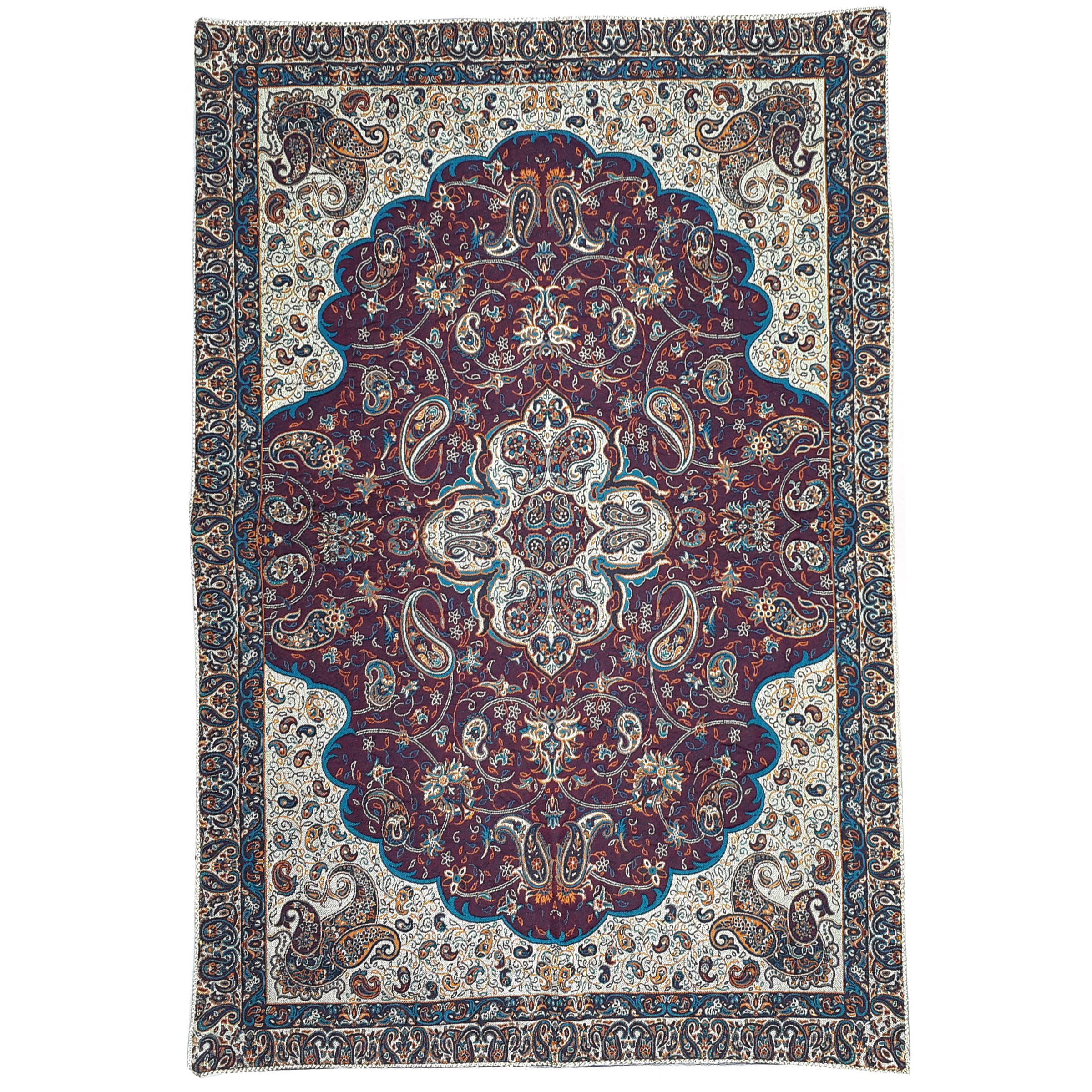 رومیزی ترمه مدل شاه عباسی کد ZR70