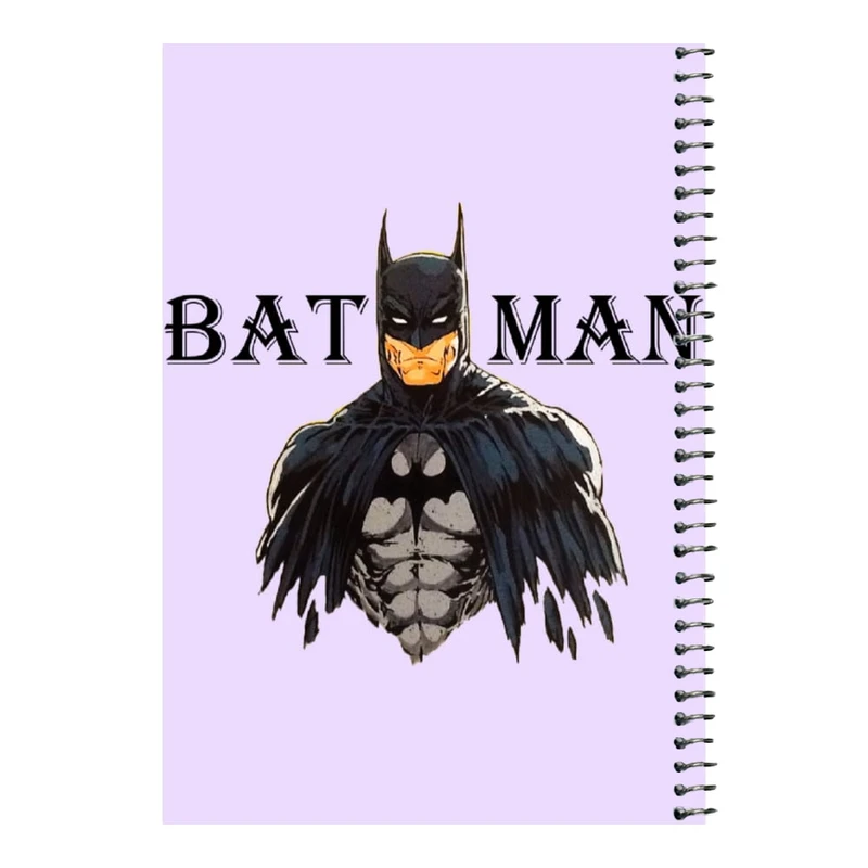 دفتر مشق 80 برگ اس جی مدل بتمن کد ۳۴    