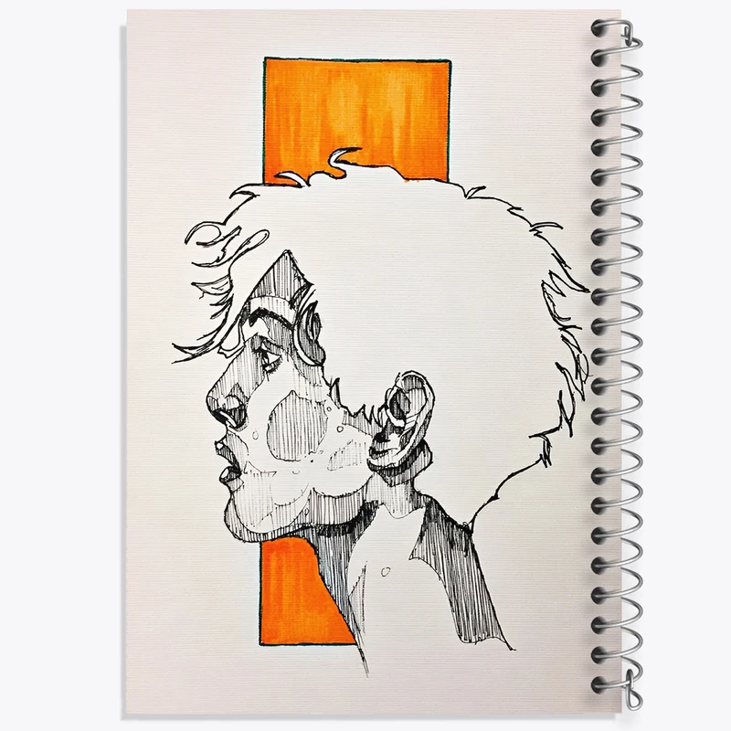 دفتر لیست خرید 50 برگ خندالو طرح طراحی پسر کد F7634