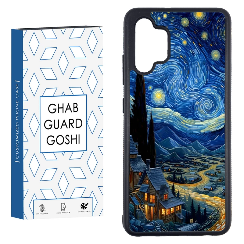 کاور قاب گارد گوشی طرح ونگوگ کد FB-069 مناسب برای گوشی موبایل سامسونگ GALAXY A32 4G