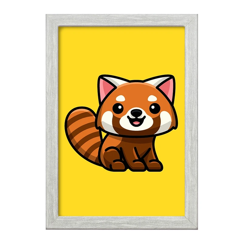 تابلو خندالو طرح حیوانات بامزه پاندا کد 28204