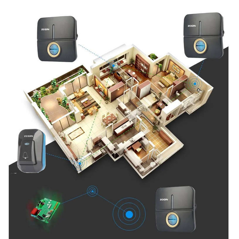 زنگ بی سیم زوگین مدل B1-19