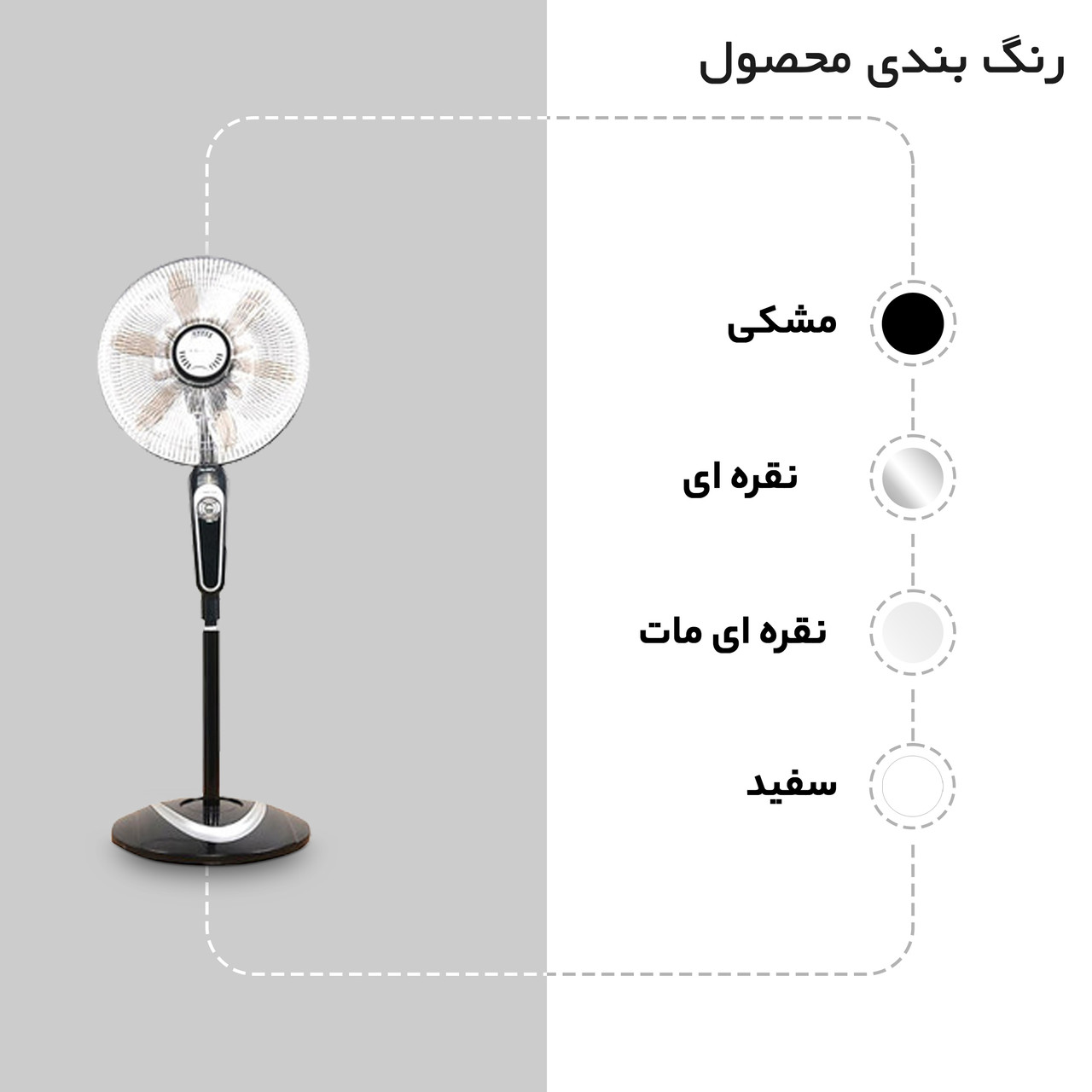 پنکه سه منظوره سانی مدل 3600 - DWS