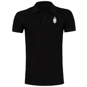 پولوشرت آستین کوتاه مردانه مدل EE1092 رنگ مشکی