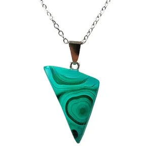 گردنبند دخترانه مدل مالاکیت کد 10-193