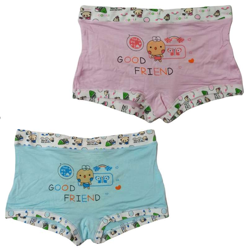 شورت دخترانه مدل پادار عروسکی کد 353 مجموعه دو عددی