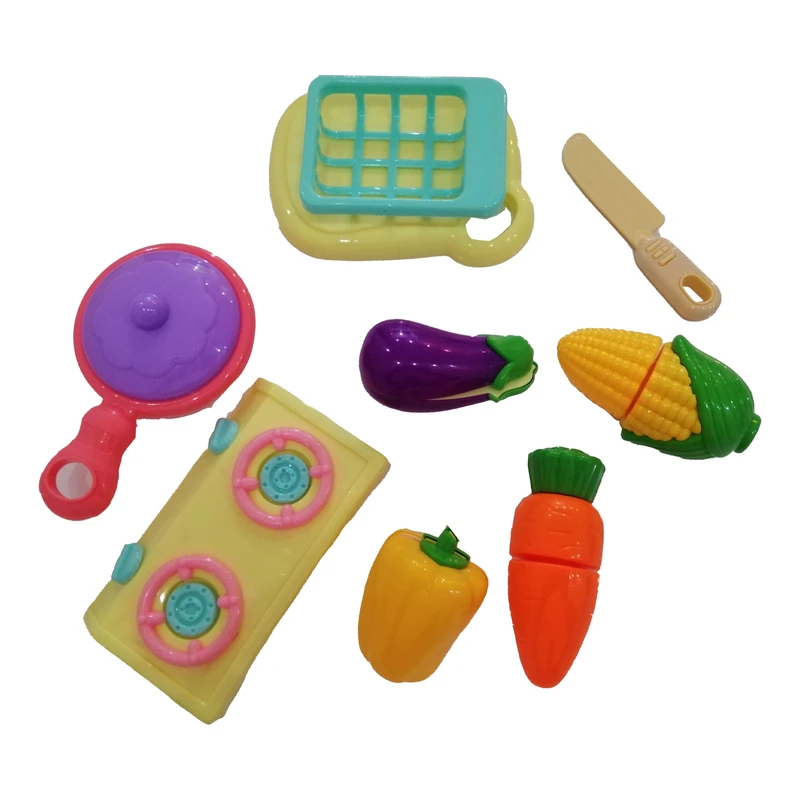 اسباب بازی مدل اس وای طرح میوه برشی مجموعه 8 عددی