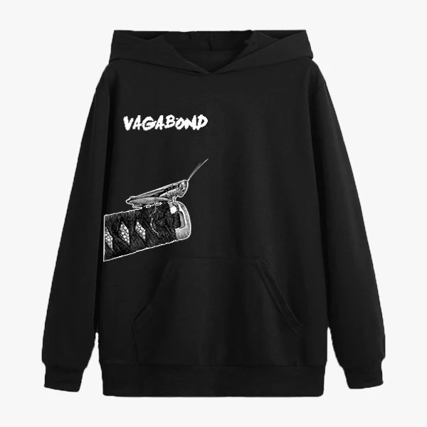 هودی مردانه مدل انیمه ای سامورایی گنگ anm391