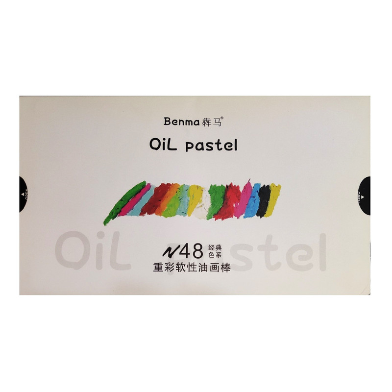 پاستل روغنی ۴۸ رنگ مدل آوین
