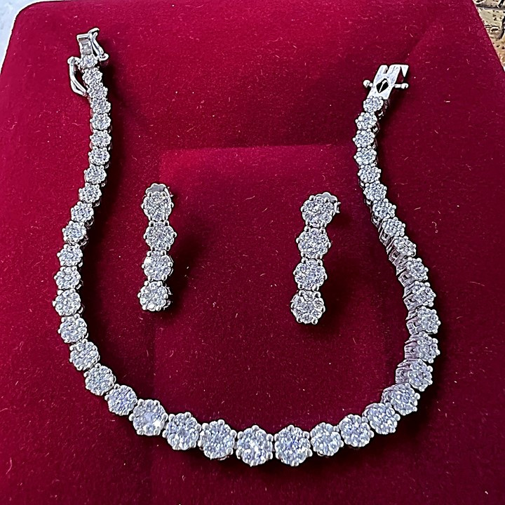 سرویس نقره زنانه کد glsr-893