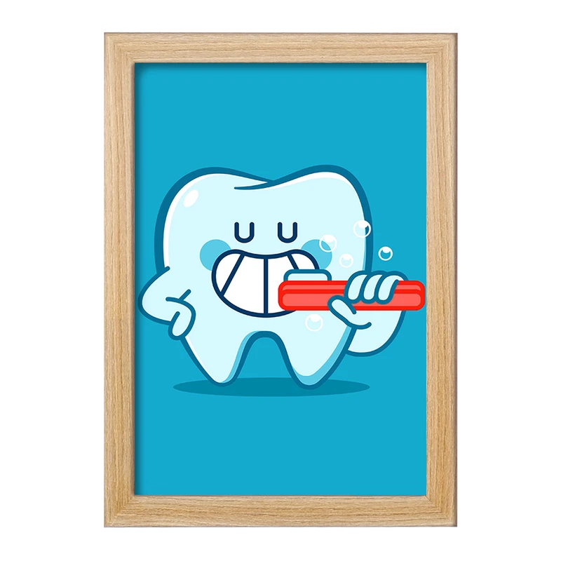 تابلو خندالو مدل دندان و دندان پزشکی کودکانه کد 36766