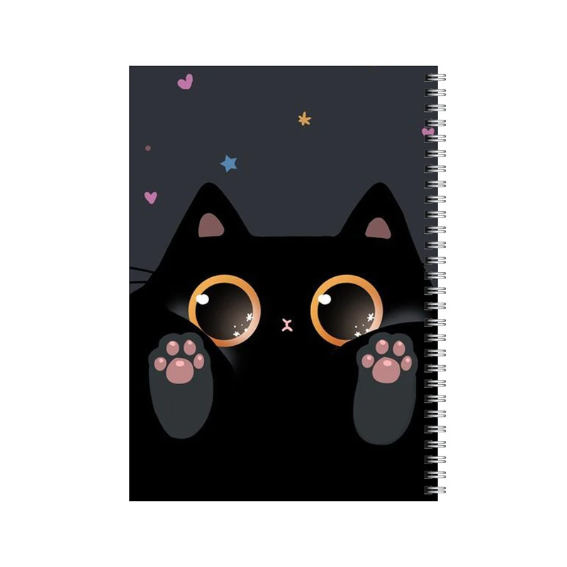 دفتر مشق 50 برگ بامبیلیپ طرح گربه در شب کد 5100639