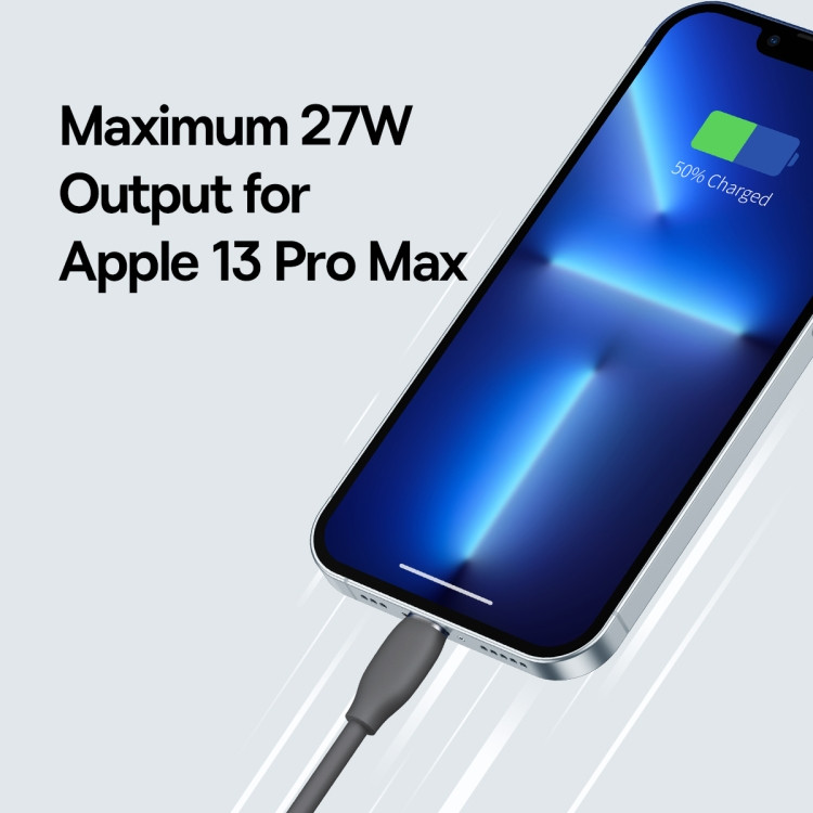 کابل تبدیل لایتنینگ به USB-C باسئوس مدل Jelly Liquid Silica Gel طول 1.2 متر
