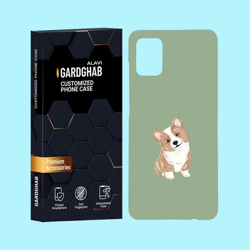 کاور گارد قاب علوی مدل حیوانات مناسب برای گوشی موبایل سامسونگ Galaxy A51 4G