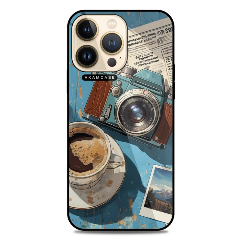 کاور آکام مدل AMC-WA13PRO-COFFEE-1 مناسب برای گوشی موبایل اپل iPhone 13 Pro