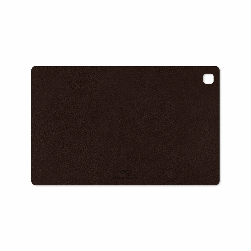 برچسب پوششی ماهوت مدل Dark-Brown-Leather مناسب برای تبلت سامسونگ Galaxy Tab A7 10.4 LTE 2020 T505