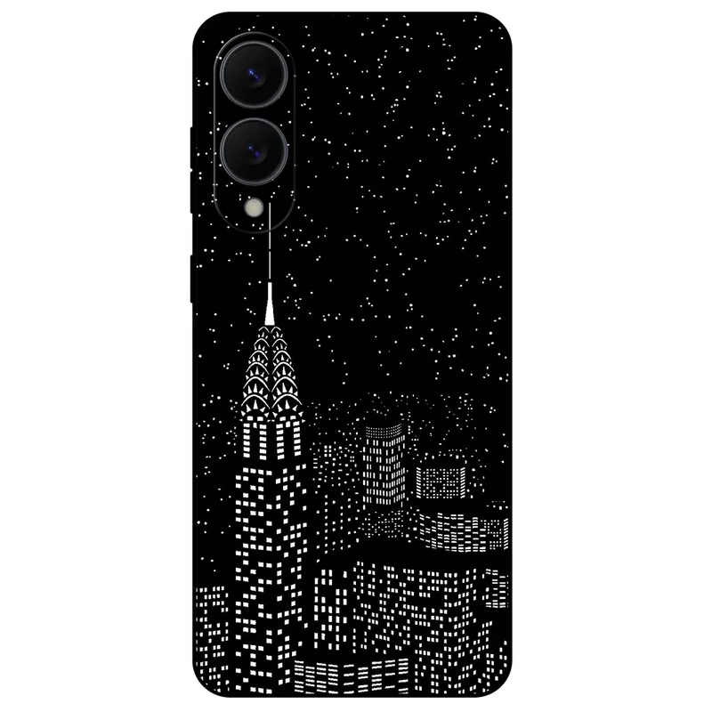 کاور مگافون طرح نیویورک مدل 7768 مناسب برای گوشی موبایل سامسونگ Galaxy S25 Edge