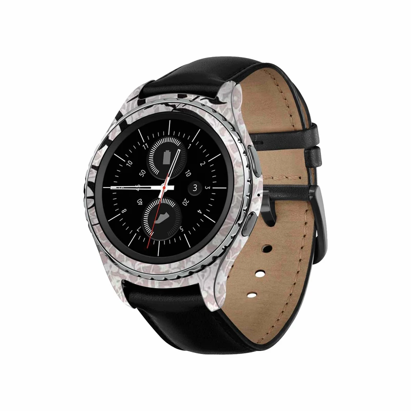 برچسب ماهوت طرح Nastaliq_2 مناسب برای ساعت هوشمند سامسونگ Galaxy Gear S2 Classic
