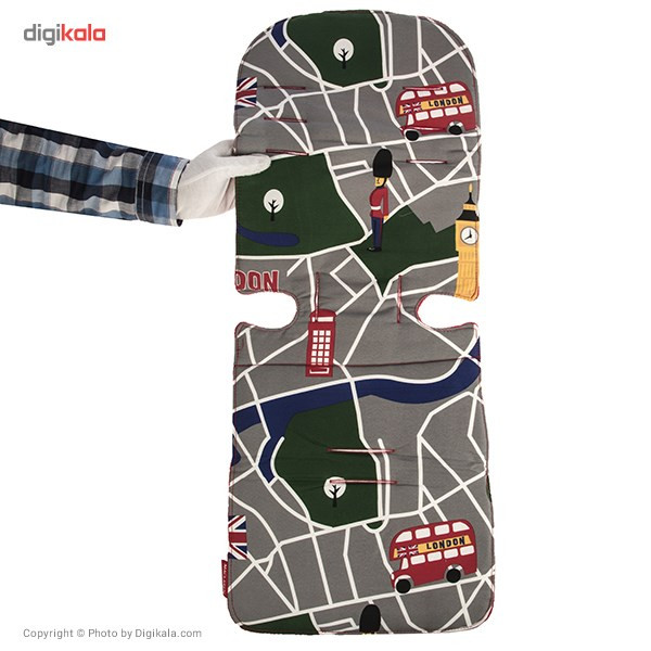 زیر انداز کالسکه مک لارن مدل Liners London City Map