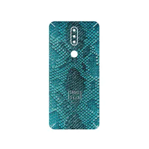 MAHOOT Blue Snake Skin Cover Sticker for Nokia 2.4