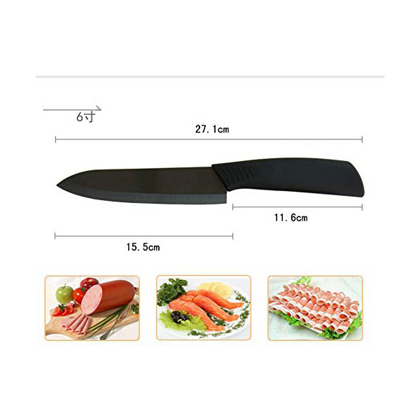 چاقو آشپزخانه مدل تیغه سرامیکی کد Ceramic Knife 3