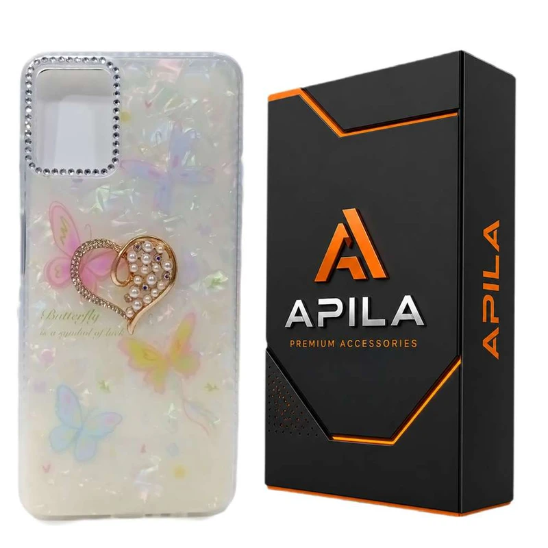 کاور اپیلا مدل یخی طرح دار مناسب برای گوشی موبایل سامسونگ Galaxy A07