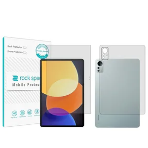Rockspace model Hygel screen protector suitable for Xiaomi Pad 5 Pro 12.4 tablet along with tablet back protector