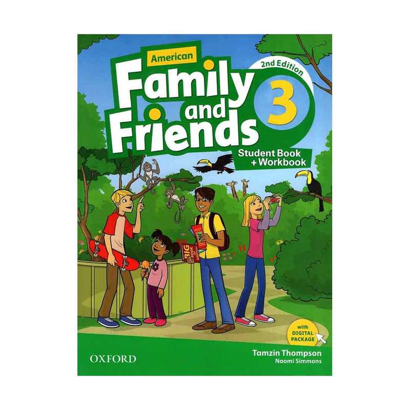 کتاب family and friends 3 اثر Naomi Simmons انتشارات اکسفورد کتاب family and friends 3 اثر Naomi Simmons انتشارات اکسفورد