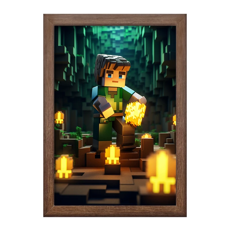 تابلو خندالو طرح ماینکرافت (Minecraft) کد F2241