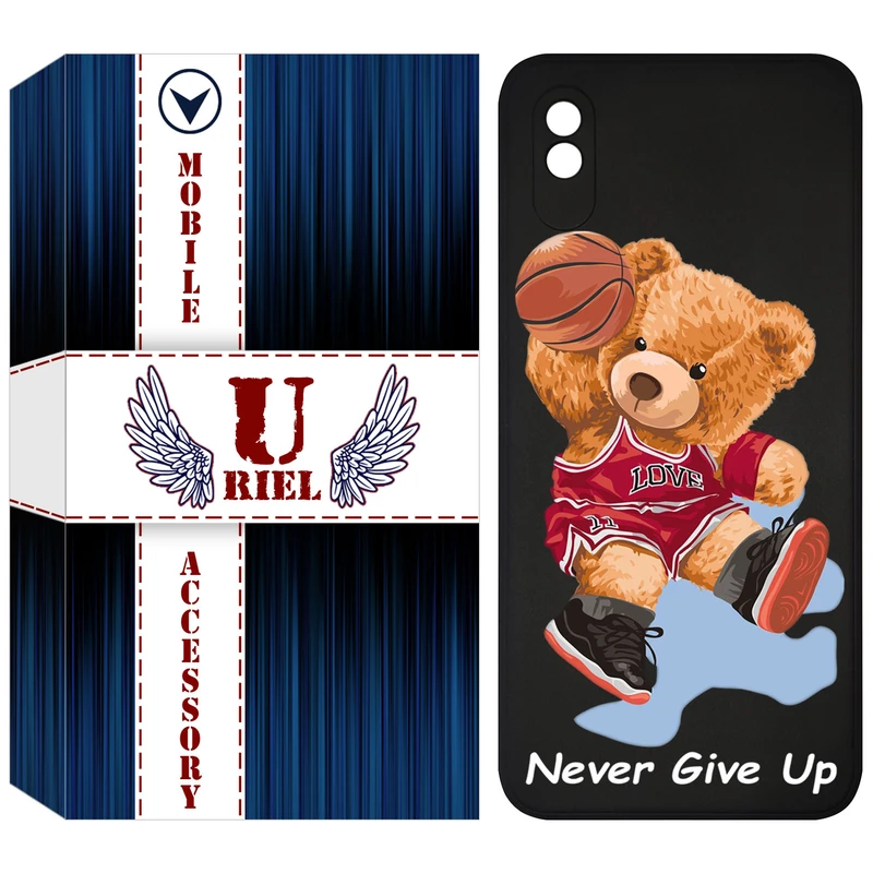 کاور یوریل مدل KSH کد 63 طرح خرس ورزشکار مناسب برای گوشی موبایل شیائومی Redmi 9A / Redmi 9AT