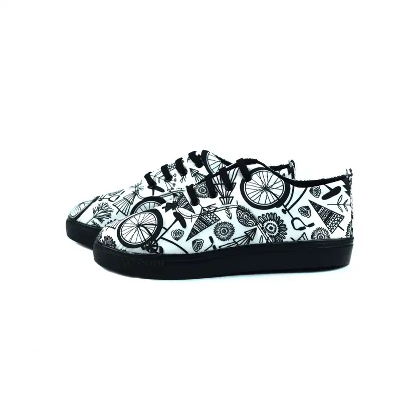 کفش روزمره زنانه مدل دوچرخه