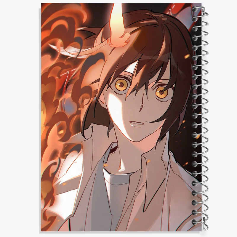 دفتر شطرنجی 50 برگ خندالو مدل انیمه برج خدا (Tower of God) کد 34975