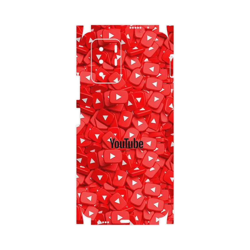 برچسب پوششی ماهوت مدل Youtube-FullSkin مناسب برای گوشی موبایل شیائومی Redmi Note 10 Pro (China)