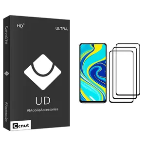 Coconut UD Black Screen Protector For Xiaomi Redmi Note 9S Pack Of 3
