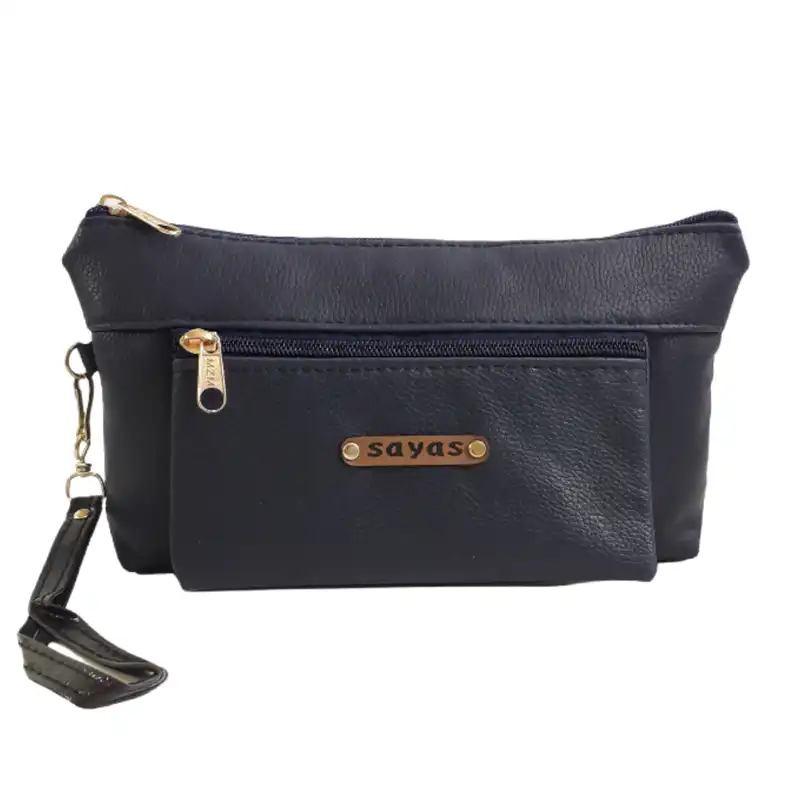 کیف لوازم آرایش زنانه مدل دوجیب