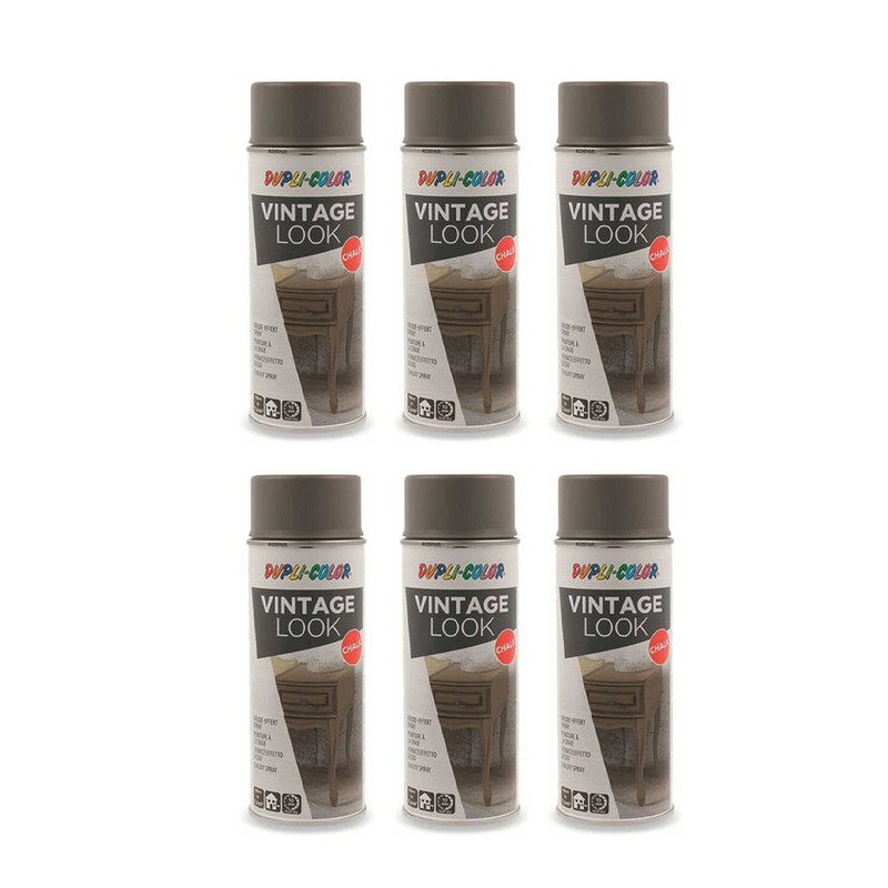 اسپری رنگ گچ قهوه ای تیره دوپلی کالر مدل VINTAGE حجم 400 میلی لیتر مجموعه 6 عددی اسپری رنگ گچ قهوه ای تیره دوپلی کالر مدل VINTAGE حجم 400 میلی لیتر مجموعه 6 عددی