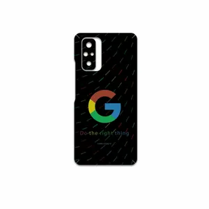 MAHOOT Google-Logo Cover Sticker for Xiaomi Redmi Note 10 Pro