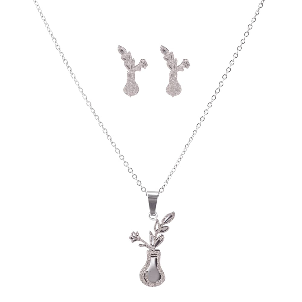 نیم ست  زنانه  طرح  گلدان  کد  759