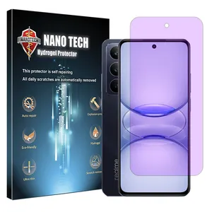 Nano tech Hydrogel model anti purple screen protector suitable for Realme C75x mobile phone