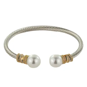 دستبند النگویی زنانه وای اس ایکس مدل گوی کد AAD-172